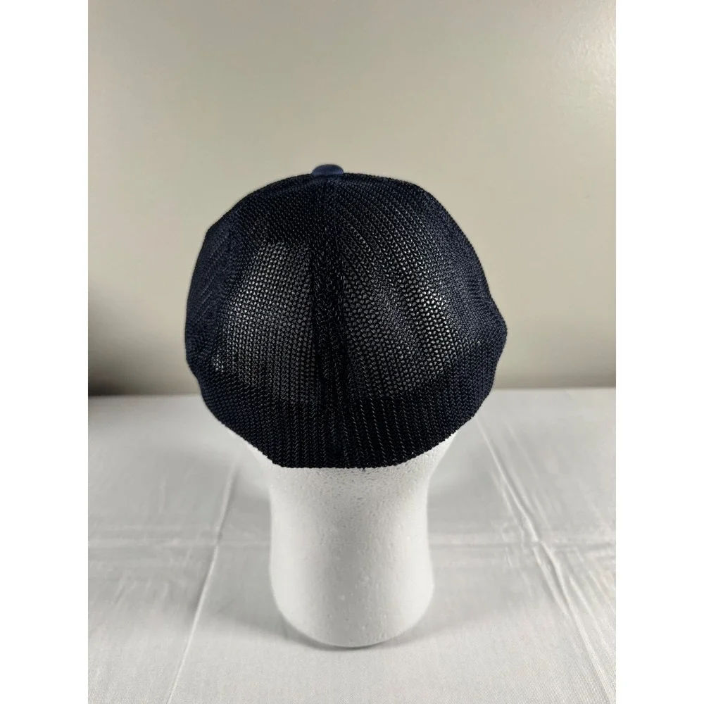 Brand New JT Racing USA Flexfit Trucker Hat Navy Blue Mesh Back Embroidered Cap